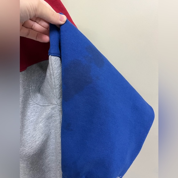 Mitchell & Ness Throwback Vintage Style Sweatshirt New England Patriots 2XL - Picture 9 of 9